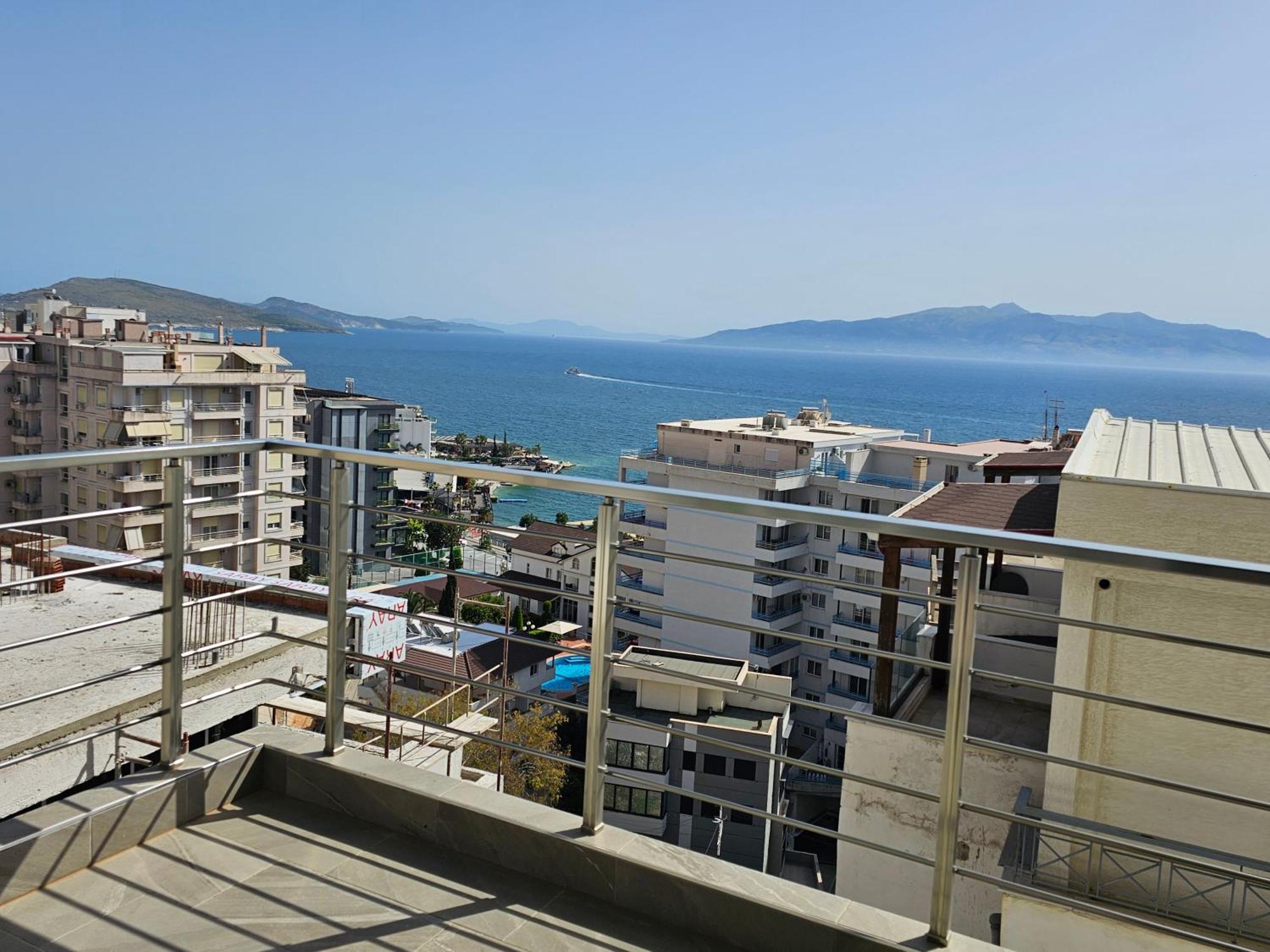 Panoramic Sea View Apartment ซารานเดอ ภายนอก รูปภาพ